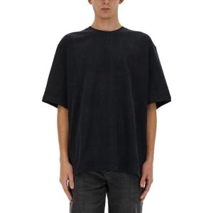 이자벨마랑 루즈 핏 블랙 베이직 구이지 티셔츠 TS0079HB B2N18