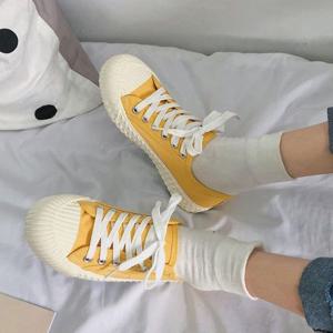 6컬러 데일리 패션 캐주얼 캔버스 스니커즈 단화 슈즈