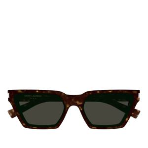 생로랑 토르토이즈쉘 스퀘어 프레임 선글라스 SL 633 CALISTA 0