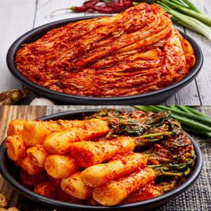 Fresh 우수상김치 솜씨가 김치 혼합세트 행사 총10kg (포기김치 5kg+총각김치 5kg)