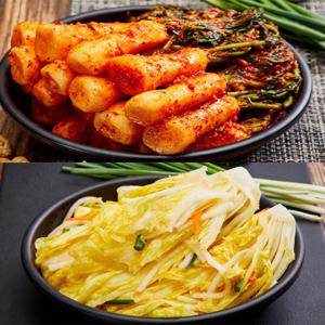 Fresh 우수상김치 솜씨가 국내산 김치 혼합세트 총10kg (총각김치 5kg+백김치 5kg)