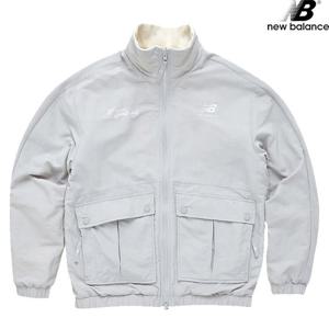 뉴발란스 NBNAC12013-LG 스텐넥 리버서블 플리스 자켓 공용 트레이닝 바람막이