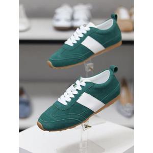 바이로쏘 세이브존03 가죽 레이스업 플랫 캐주얼 1.5cm 스니커즈 (BY)AG25S12426CD4A