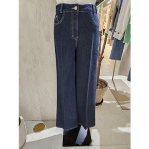 [ZOOC] 스티치 포인트 세미 부츠컷 데님 팬츠 (Z251PSA419)