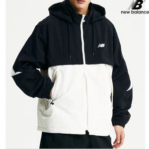 뉴발란스 NBNAD42843-MX 컬러블록 웜업자켓 공용 트레이닝 바람막이