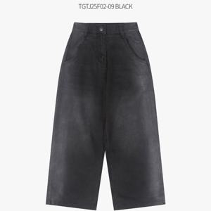 [더데이걸]뒤밴딩 와이드 데님TGTJ25F02_IC