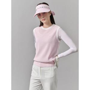 빈폴골프 여성 스카시 니트 베스트 - 라이트 핑크 BJ5351A12Y