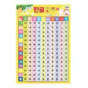 병아리 한글공부 1 (벽보)