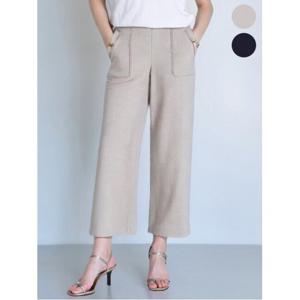 [아날도바시니](아날도바시니) 린넨 세미 와이드팬츠(AX07PT22M)