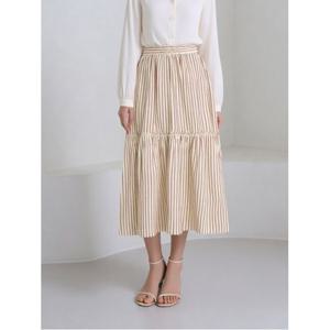 [예쎄](예쎄) 밴딩 스트라이프 스커트(YW07SK42C)