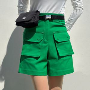 여성 골프반바지 커버포켓 슬림 5부 A라인 쇼츠 팬츠 여성골프웨어 로로얼로이