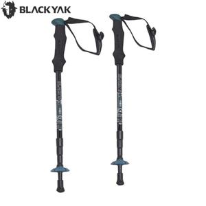 블랙야크 남여공용 등산 지팡이 듀랄루민 4단SET스틱C_120 2BYSTX4903BK