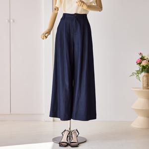 [커스텀에이블] 투턱주름 와이드 슬랙스_T2504PT606B