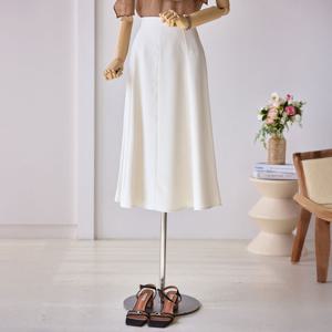 [커스텀에이블] 절개 플레어 스커트_T2504SK607B