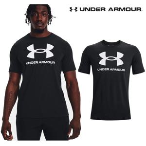 [언더아머(백)]남성 UA 스포츠스타일 로고 라운드 반팔 티셔츠 1370862-001