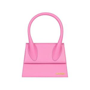 자크뮈스 르 그랜드 치키토 라지 시그니쳐 핸드백 핑크 213BA003-3060-430