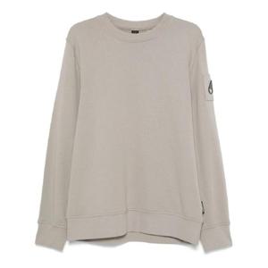 무스너클 로고 장식 스웨트셔츠 M33MS706