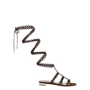 AQUAZZURA Infinity Chain Gladiator sandals ICHFLAS1SUEESP