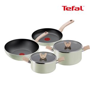 테팔 인덕션 세이지 쿡 4종(팬28+웍28+양수20+24)