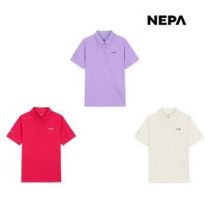 [네파] 여성 시어서커 지짐이 트리코트 반팔 카라티 7L45217