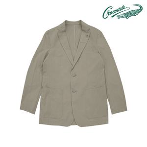 [크로커다일] 바이오 워싱 써커 콤비 자켓 CDAABJK2101