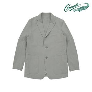 [크로커다일] 바이오 워싱 써커 콤비 자켓 CDAABJK2102