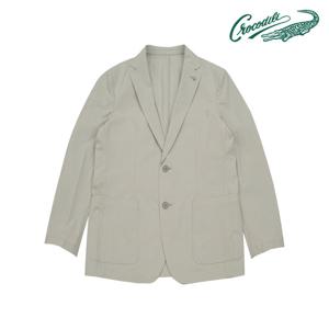 [크로커다일] 바이오 워싱 써커 콤비 자켓 CDAABJK2103