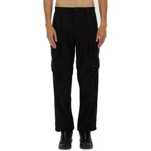 CP컴퍼니 블랙 스트레이트 카고 팬츠 18CMPA170A 005991G999