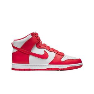 나이키 덩크 하이 레트로 챔피언쉽 화이트 앤 레드 DD1399-106
