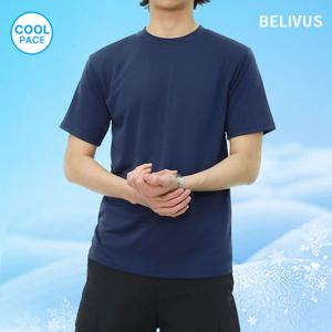 남성 여름 메쉬 쿨링 스판 반팔 티셔츠 BCM089