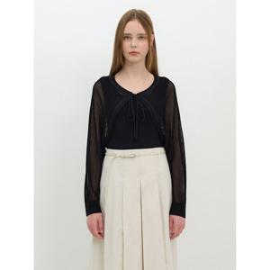 [올리브데올리브]스트링장식 볼레로 가디건 (OK5MD478)