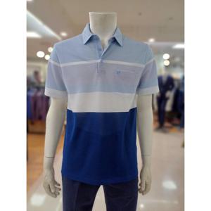 [피에르가르뎅]피에르가르뎅 컬러 블럭 티셔츠(PQTS2402)