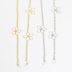 (폭스타일)로베 플라워 안경 체인