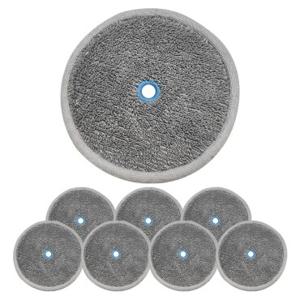 리빙만렙 에브리봇 쓰리스핀 엣지 호환 극세사 걸레 패드 8개 로봇 청소기 리필