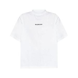 25 FW 발렌시아가 로고 자수 티셔츠 818431TPVK1 TP433188753