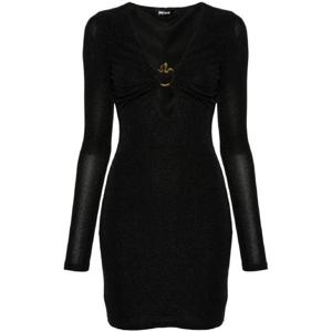 25 FW 저스트 카발리 스네이크 디테일 미니 드레스 77PAO906J0158 TP432010893