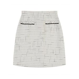 [에꼴드파리][에꼴드파리] 장식단추 트위드 스커트_CB28WSA011Z
