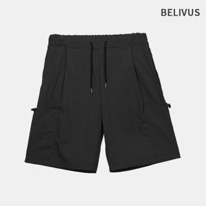 [빌리버스]빌리버스 남자 버뮤다 밴딩 나일론 카고 팬츠 BWTP006
