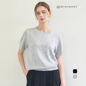 [미니마리] 스팽글하프니트 (MMA2TS40)