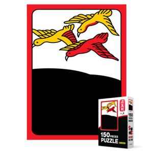 아트박스/퍼즐사랑 150피스 직소퍼즐 - 화투 8월 기러기