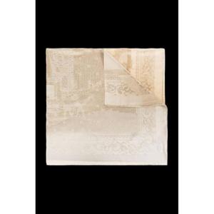 페라가모 팔라조 모티프 스카프 310214FOPALAZZOJ786884 TAUPEIVORY TP944447974