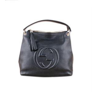 (명품) 구찌 소호 태슬 여성 호보백 블랙 536194