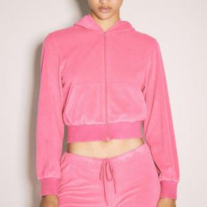 25 FW 발렌시아가 BB Motel 집업 후드 스웨트셔츠 핑크 791755 TQVU8 5803