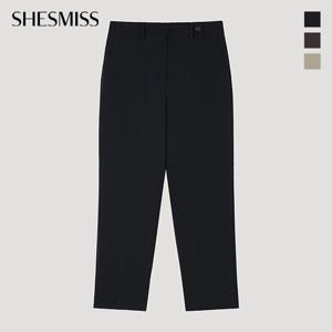 [쉬즈미스] 버튼 테이퍼드 팬츠_SWWSLP31020