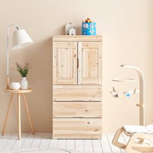 N351 삼나무 3단 서랍 옷장 600 1color