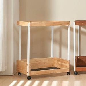 CZ3312 원목 이동식 트레이 600 4colors