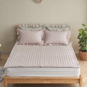 [르헤브] 플랑 광목 워싱 패드 겸 카페트 (SS/싱글)