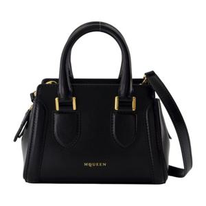 알렉산더맥퀸 버디 미니 가죽 토트백 8271201MAAC1000 BLACK GO