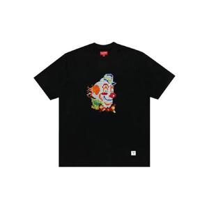 25 FW 슈프림 시퀸 장식 반소매 티셔츠 FW21KN48BLK TP441128660