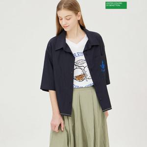 베네통 플로우 블라우스 BABL04441